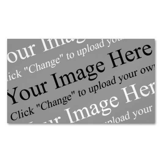 Aangepast Logo Magnetisch Visitekaartje (Voorkant)