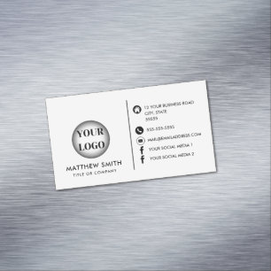 Aangepast Logo Magnetisch Visitekaartje