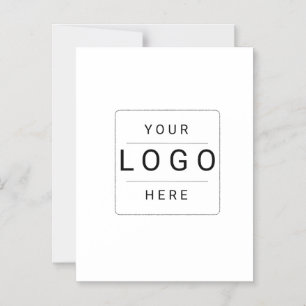 Aangepast logo magnetische uitnodiging