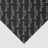 Aangepast Logo-merk Business Packaging Black Tissuepapier (Detail)