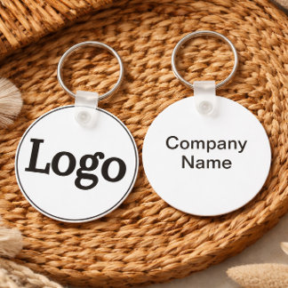 Aangepast logo merkidentiteit zakelijke promotione sleutelhanger