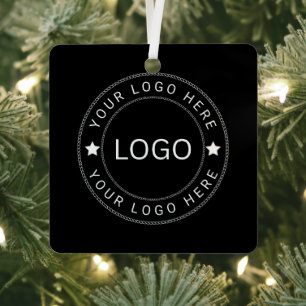 Aangepast logo metalen ornament