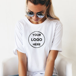 Aangepast Logo Modern Bedrijfspersoneel T-shirt