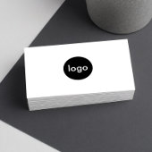 Aangepast Logo Modern Minimalistisch Visitekaartje