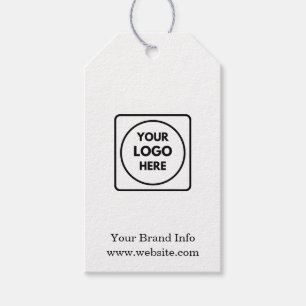 Aangepast logo   Modern minimalistisch zakelijk on Cadeaulabel