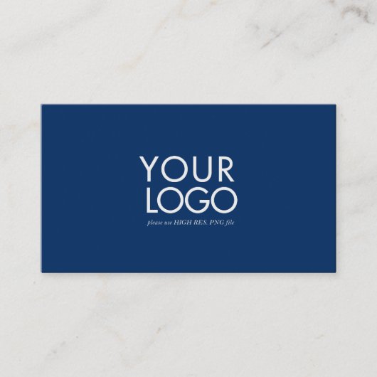 Aangepast logo modern visitekaartje sjabloon (Voorkant)