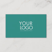 Aangepast logo modern visitekaartje sjabloon (Voorkant)