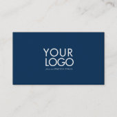 Aangepast logo modern visitekaartje sjabloon (Voorkant)