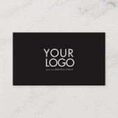 Aangepast logo modern visitekaartje sjabloon (Voorkant)