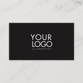 Aangepast logo modern visitekaartje sjabloon