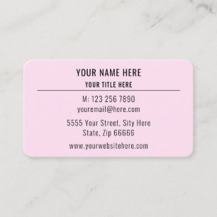 Aangepast Logo modern Visitekaartje - Uw kleuren