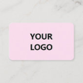 Aangepast Logo modern Visitekaartje - Uw kleuren (Achterkant)