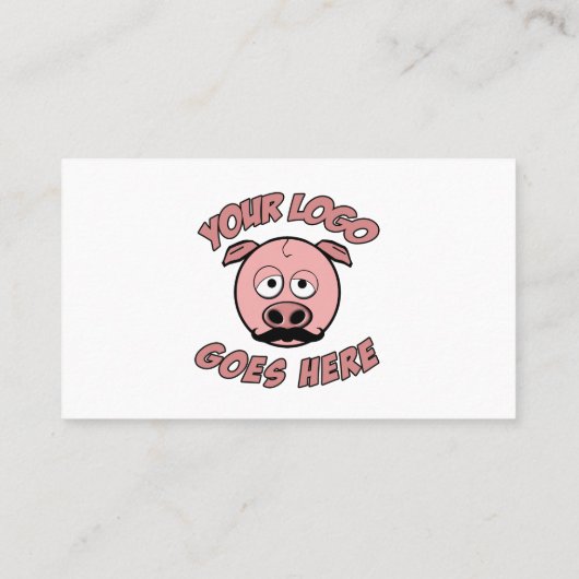 Aangepast Logo modern wit Visitekaartje (Achterkant)