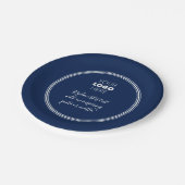 Aangepast Logo modern witboek Bord (Gekanteld)