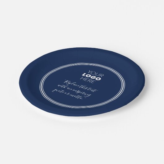 Aangepast Logo modern witboek Bord (Gekanteld)