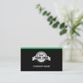 Aangepast logo moderne visitekaartje (Staand voorkant)
