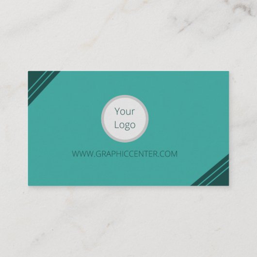 Aangepast logo moderne visitekaartje (Achterkant)