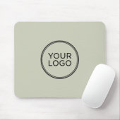 Aangepast logo muismat | Gepersonaliseerd voor bed (Met muis)