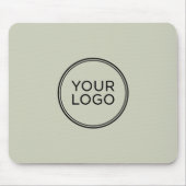 Aangepast logo muismat | Gepersonaliseerd voor bed (Voorkant)