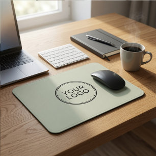 Aangepast logo muismat Gepersonaliseerd voor bed