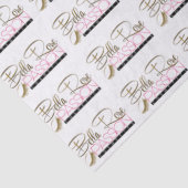 Aangepast Logo naadloos patroon Tissuepapier (Detail)