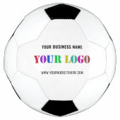 Aangepast Logo Naam Website Promotie Voetbal (Voorkant)