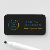 Aangepast logo naamlabel naamplaatje (In situ)