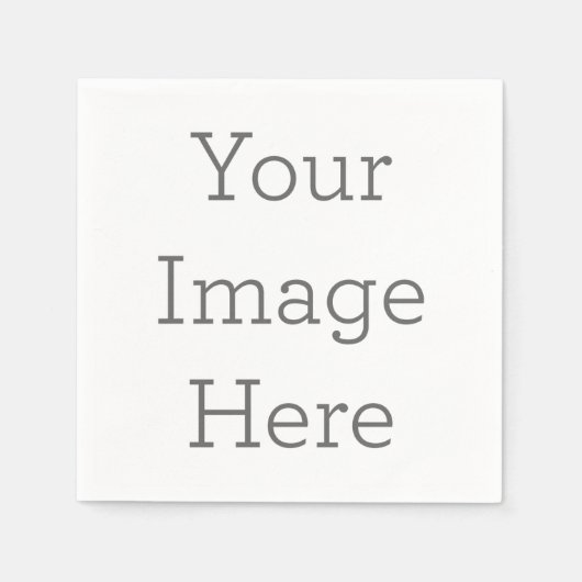 Papieren servetten, Standaard Cocktail Servet (Voorkant)