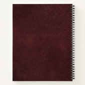 Aangepast Logo Notitieboek voor advocaten (Achterkant)