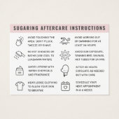 Aangepast Logo om het even welke kleur die de Kaar Visitekaartje (Achterkant)