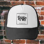 Aangepast Logo-Pet Trucker Pet<br><div class="desc">Voel je vrij om dit aangepaste logo-pet te personaliseren en aan te passen met je eigen zakelijke branding voor de medewerkers/medewerkers van je bedrijf. Bewerkingsopties zijn beschikbaar.</div>