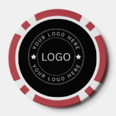 Aangepast logo poker chips (Achterkant)