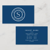 Aangepast Logo Professional Modern Visitekaartje (Voorkant / Achterkant)