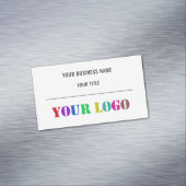 Aangepast Logo promotiemaster voor Visitekaartje Magnetisch Visitekaartje (Voorbeeld)