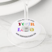 Aangepast Logo promotiemateriaal voor wijn Label v (Dichtbij)