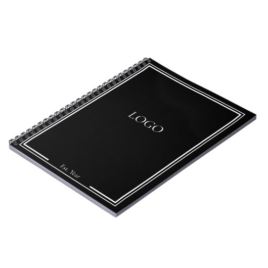 Aangepast logo - promotioneel geschenk voor zakeli notitieboek (Linkerzijde)
