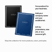 Aangepast logo - promotioneel kantoorcadeau - notitieboek