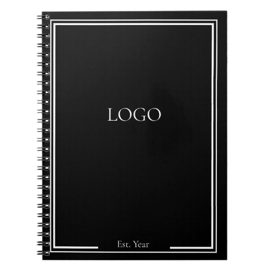 Aangepast logo - promotioneel kantoorcadeau - notitieboek (Voorkant)