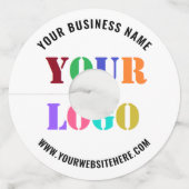 Aangepast Logo promotioneel Label voor bedrijfsmat (Achterkant)