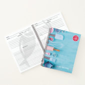 Aangepast Logo promotioneel Notitieboek voor aange (Binnen)