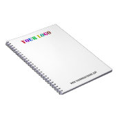 Aangepast Logo promotioneel Notitieboek voor bedri (Rechterzijde)