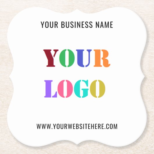 Aangepast Logo promotioneel Onderzetter voor bedri (Voorkant)