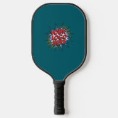 Aangepast logo promotioneel Teal Pickleball Paddle (Voorkant)