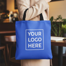 Aangepast logo promotionele marketing koningsblauw