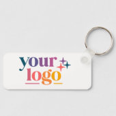 Aangepast Logo QR Code Merk Sleutelhanger (Voorkant)