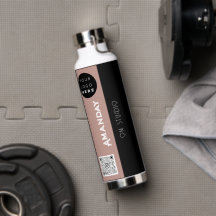 Aangepast Logo Qr-codenaam Oranje Ivory-Roos