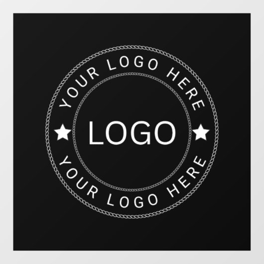 Aangepast logo raamsticker (Vel)