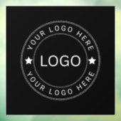 Aangepast logo raamsticker (Vel 3)