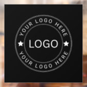 Aangepast logo raamsticker (Vel 2)
