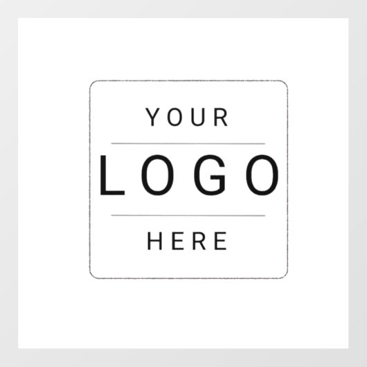 Aangepast logo raamsticker (Vel)
